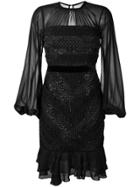 Three Floor Diamond Dress - Black