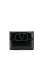 Valentino Small Valentino Garavani Vsling Wallet - Black