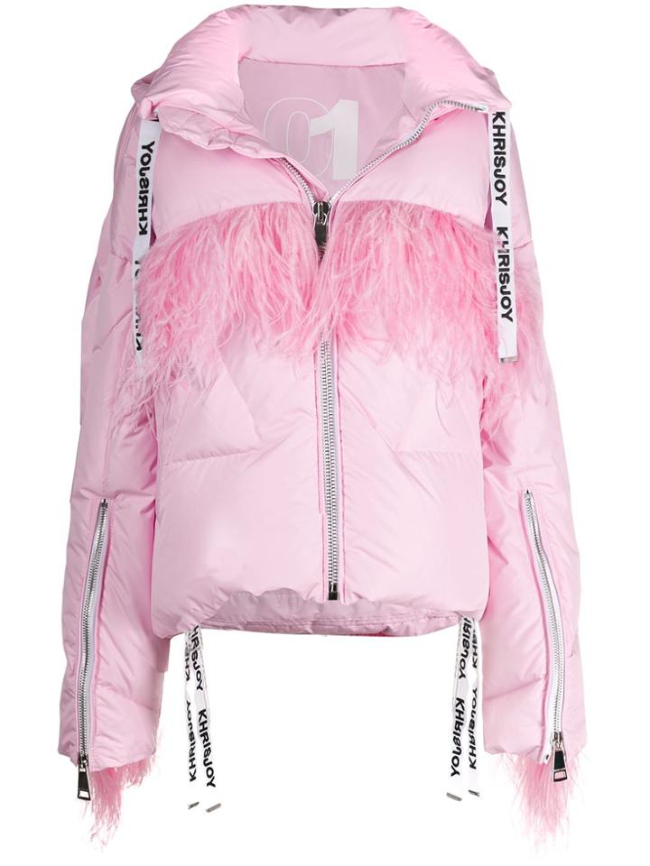 Khrisjoy Khrisjoy Afmw001nyfth Lpk89 Rosa-feath - Pink