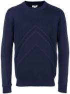 Hackett Elbow Patch Jumper - Brown