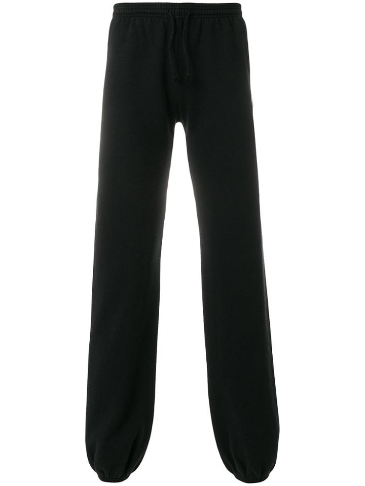 Local Authority Elasticated Waist Track Pants - Black