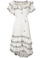 Zimmermann Jaya Tiered Dress - White