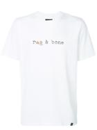 Rag & Bone Logo Print T-shirt - White