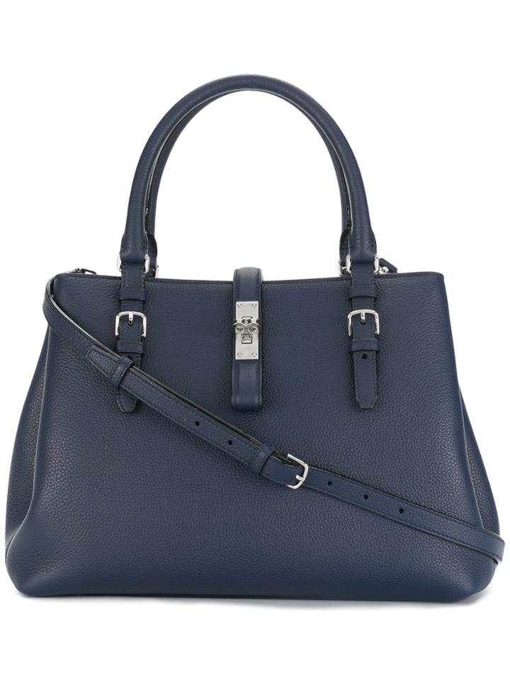 Bally Boom Medium Tote - Blue