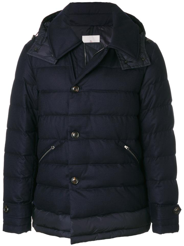 Moncler Villeroy Coat - Blue