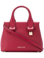 Michael Michael Kors Leather Mini Bag - Red