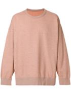 Visvim Crew Neck Sweatshirt - Pink & Purple