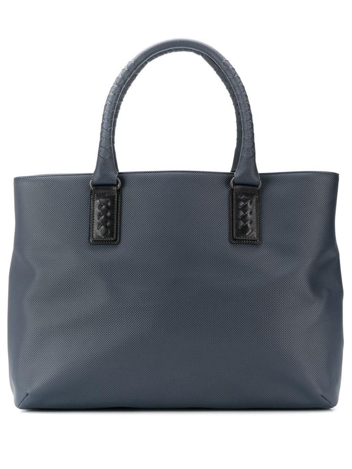 Bottega Veneta Intrecciatio Embellished Tote - Blue
