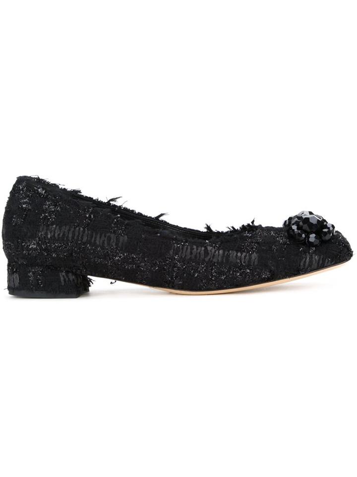 Simone Rocha Square Toe Ballerinas