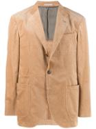 Brunello Cucinelli Corduroy-style Suit Jacket - Neutrals