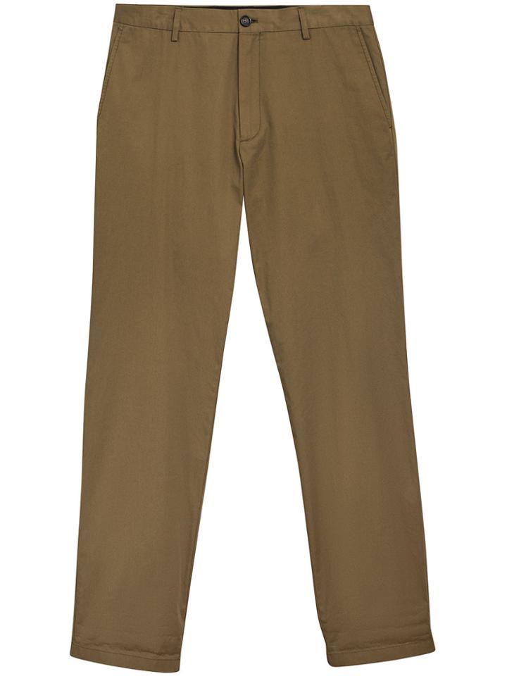 Burberry Cotton Twill Chinos - Green
