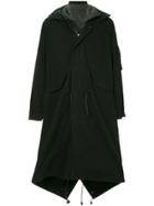 Yohji Yamamoto Long Length Military Coat - Black