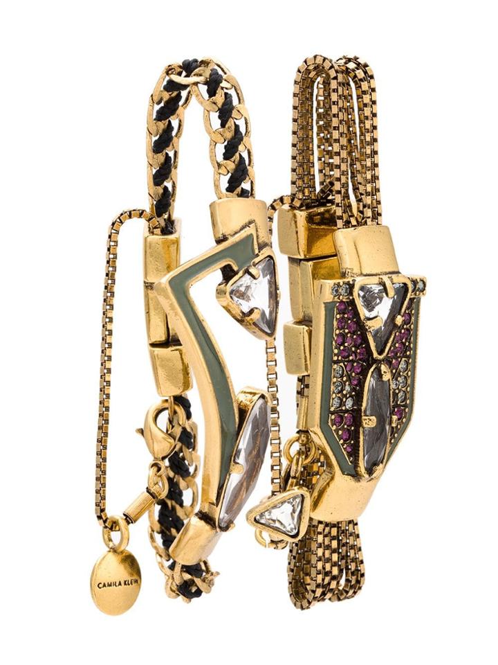 Camila Klein 2 Bracelet Set - Gold