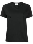 Collina Strada Ring Embroidered T-shirt - Black