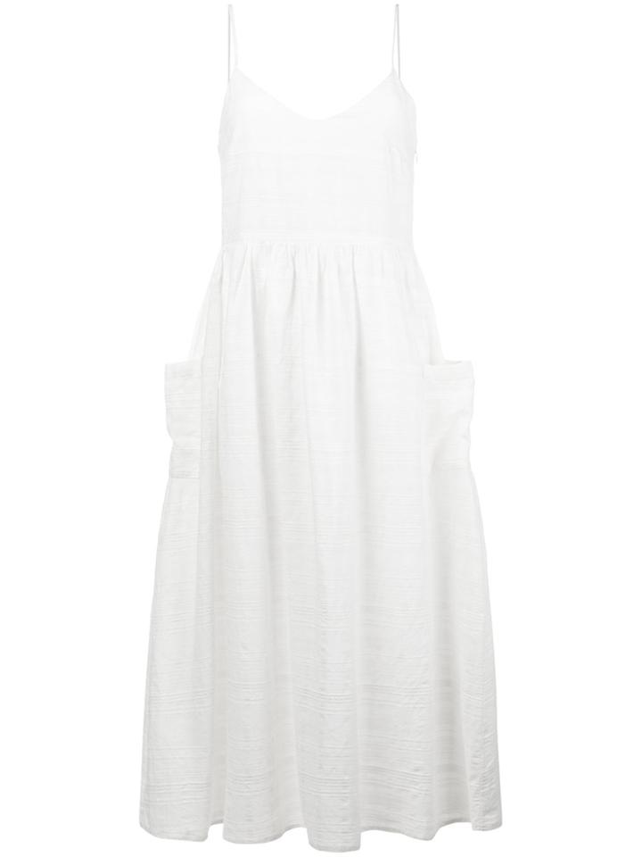 Mara Hoffman Agnes Textured Midi Dress - White