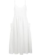 Mara Hoffman Agnes Textured Midi Dress - White