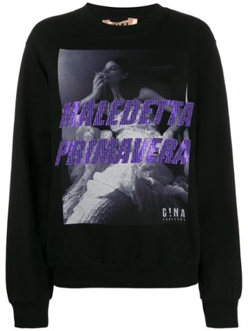 Gina Maledetta Primavera Sweatshirt - Black