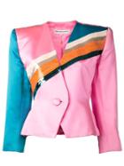 Yves Saint Laurent Vintage Sequin Jacket, Women's, Size: 40, Pink/purple
