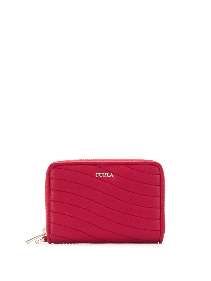 Furla Swing Zip Purse - Red