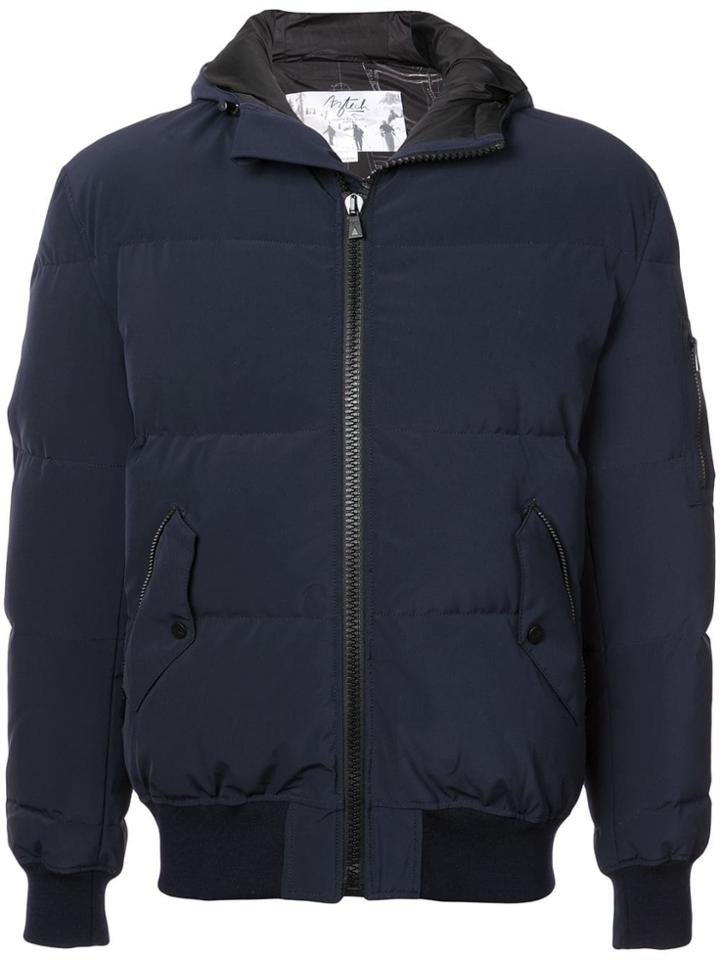 Aztech Mountain Shadow Mountain Bomber Jacket - Blue