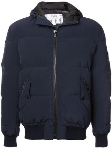 Aztech Mountain Shadow Mountain Bomber Jacket - Blue