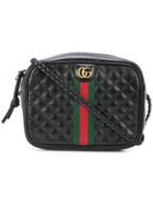 Gucci Quilted Leather Camera Bag - Black