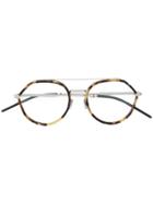 Dior Eyewear Round Framed Glasses - Multicolour