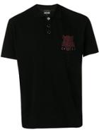 Just Cavalli Logo Polo Shirt - Black