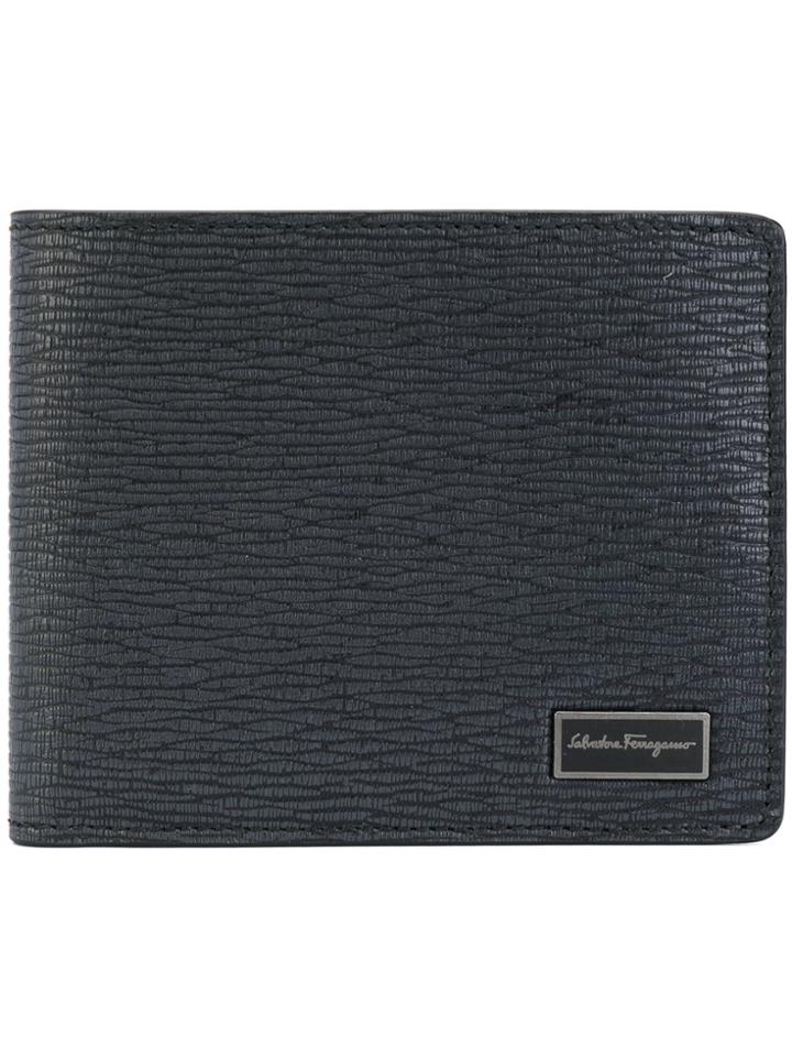 Salvatore Ferragamo 'revival' Billfold Card Holder - Black