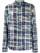 John Varvatos Plaid Shirt - Blue