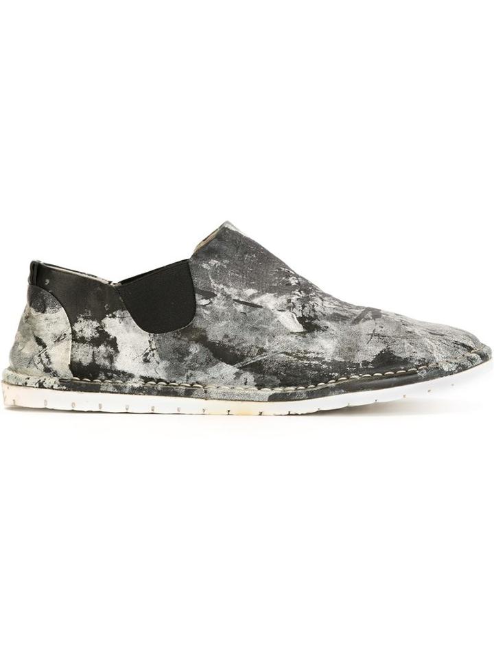 Marsèll Printed Slip-on Sneakers