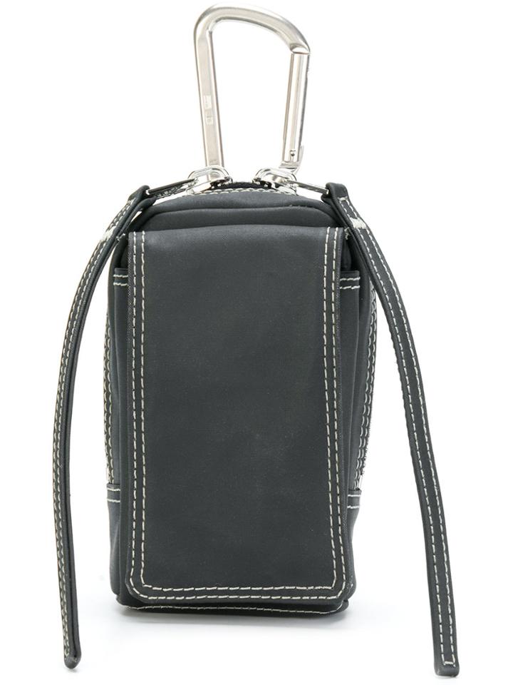 Rick Owens Drkshdw Zipped Belt Purse - Black