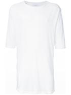 Marka - Half Sleeve T-shirt - Men - Cotton - 2, White, Cotton