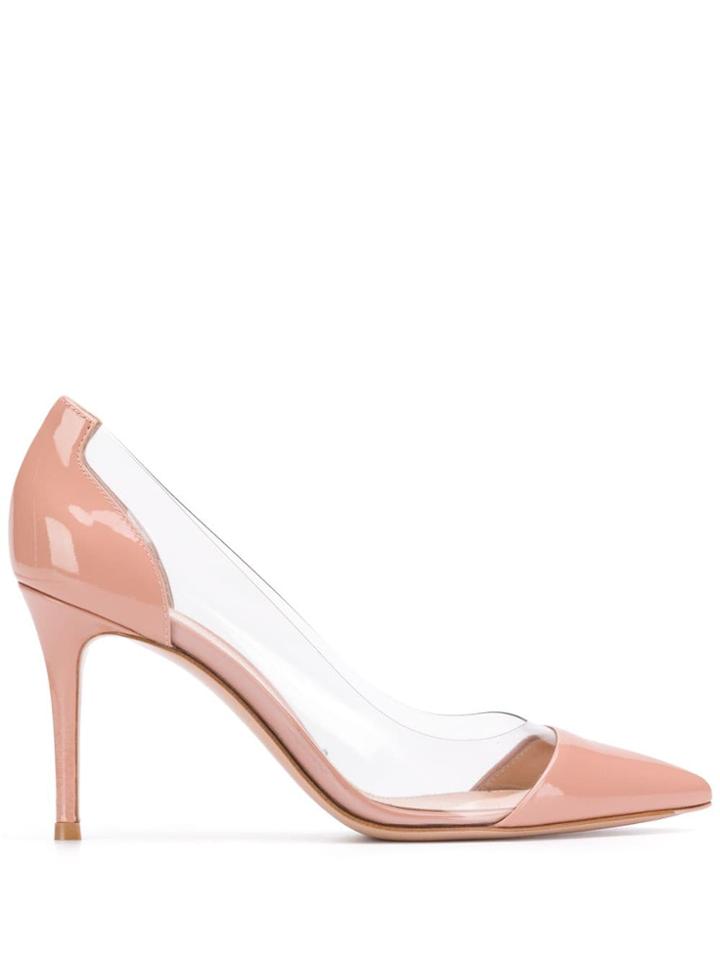 Gianvito Rossi Dahlia Trasp Pumps - Pink