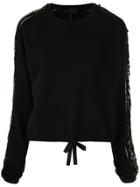 Andrea Bogosian Sequinned Peyton Sweatshirt - Black