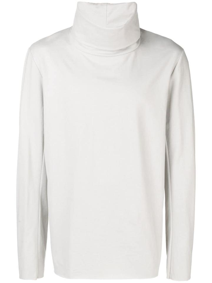 Attachment Funnel Neck Sweatshirt - Neutrals