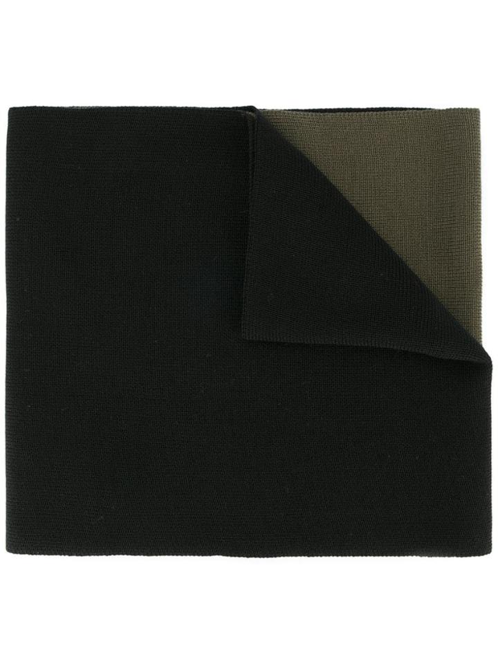 Wooyoungmi Panelled Scarf - Black