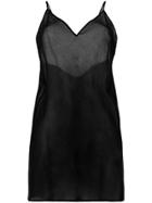 Ermanno Scervino Sheer Shift Dress - Black