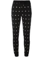 Mcq Alexander Mcqueen - Swallow Print Trackpants - Women - Polyamide/spandex/elastane - M, Black, Polyamide/spandex/elastane