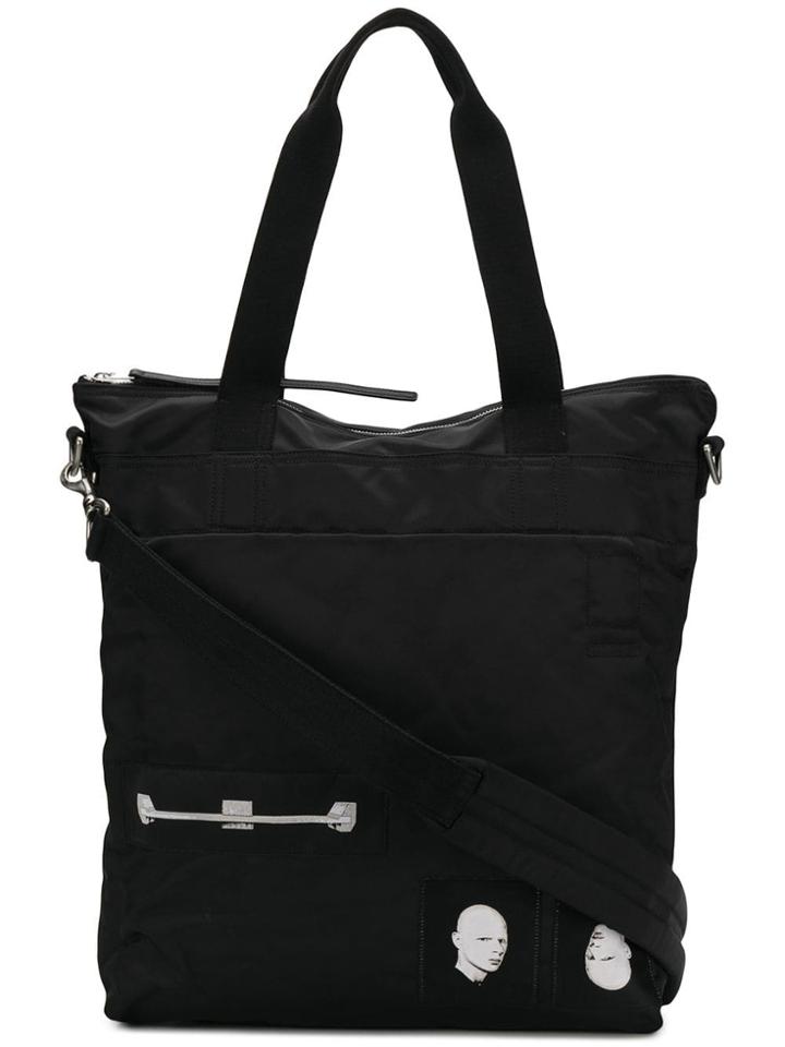 Rick Owens Drkshdw Large Shopper Bag - Black