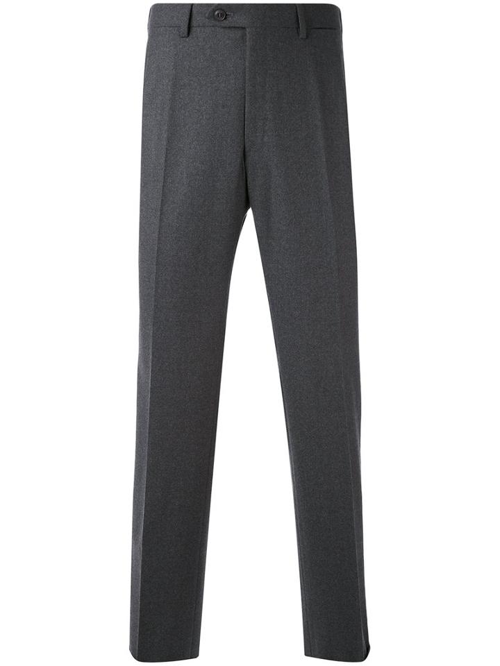 Brioni - Suit Trousers - Men - Spandex/elastane/virgin Wool - 56, Grey, Spandex/elastane/virgin Wool