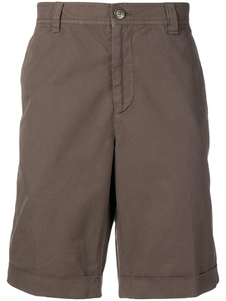 Brunello Cucinelli Chino Shorts - Brown
