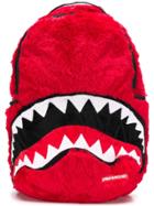 Sprayground Shark Fur Backpack - Red