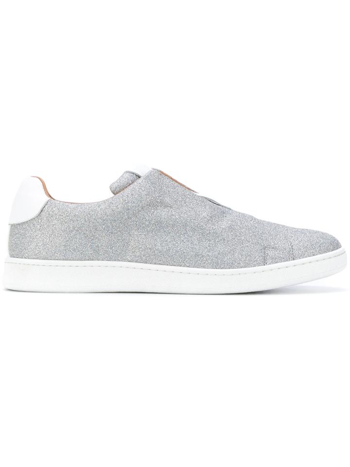 Marc Jacobs Laceless Sneakers - Metallic