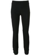 Dorothee Schumacher Stitch Detail Cropped Trousers - Black