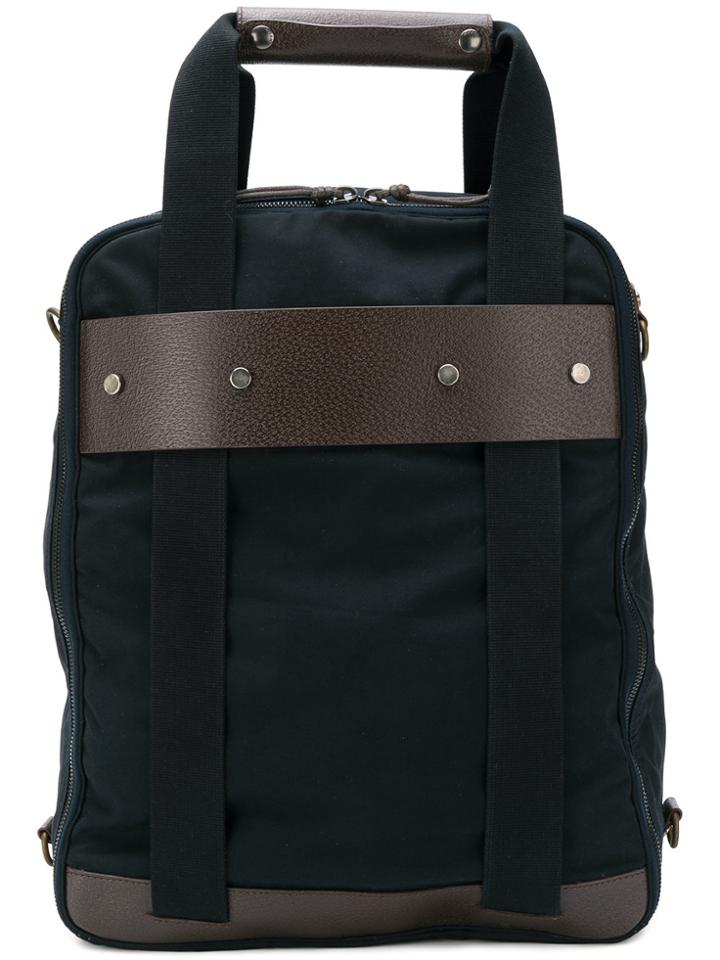 Marni Vintage Square Top Handle Backpack - Black