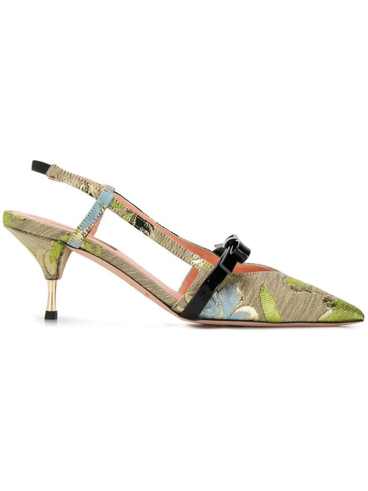 Rochas Slingback Pumps - Neutrals