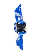Alyx Bleach-effect Logo Buckle Bracelet - Blue