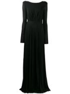 Elisabetta Franchi Side Slit Dress - Black