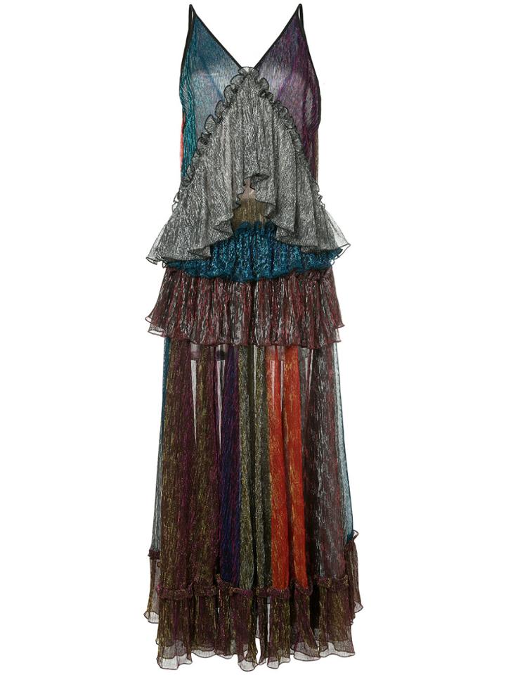 Romance Was Born Disco Lust Gown - Multicolour